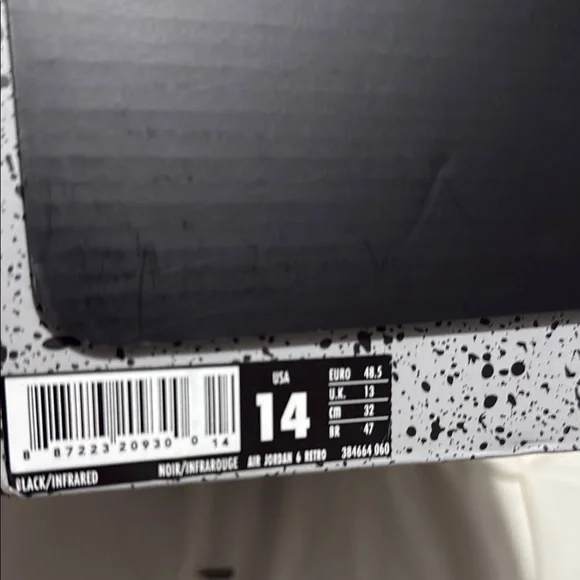 Jordan Retro 6 ‘Infrared’ - Picture 7 of 10